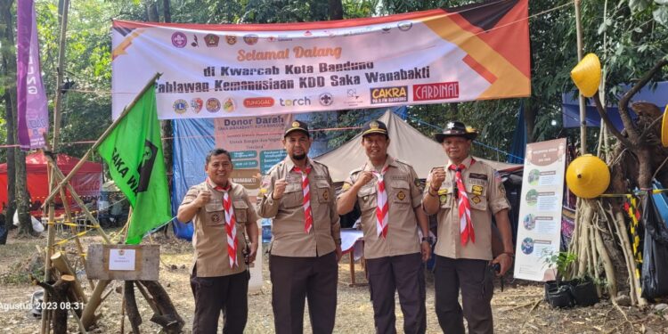 Perum Perhutani Kesatuan Pemangkuan Hutan (KPH) Bandung Utara hadiri Upacara Peringatan Hari Pramuka tingkat Kota Bandung ke-62
