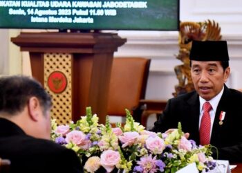 Presiden Jokowi Ratas Bahas Kualitas Udara Jabodetabek