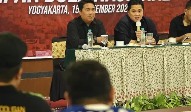 Erick Thohir Diskusi dengan Suporter Bahas Sepakbola Indonesia