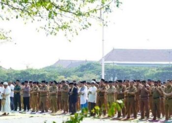 ASN Pemkab Bekasi Ikuti Shalat Istiqa untuk Minta Hujan