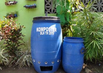 Pasar Kota Bandung Sosialisasikan Tong Komposter untuk Kurangi Sampah