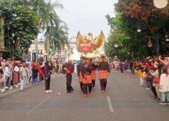 BPIP Gelar Kirab Pancasila di Asia Afrika Bandung