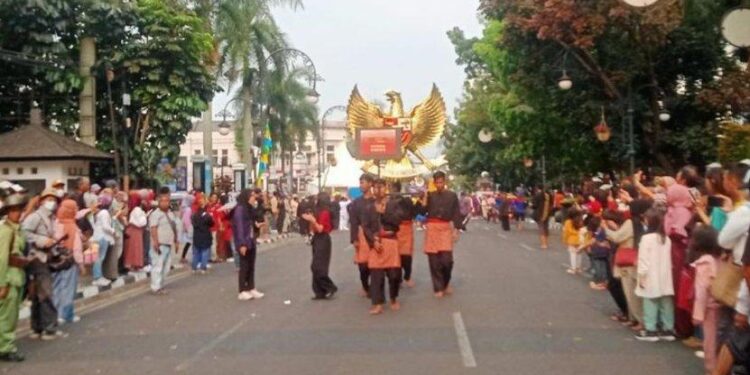 BPIP Gelar Kirab Pancasila di Asia Afrika Bandung