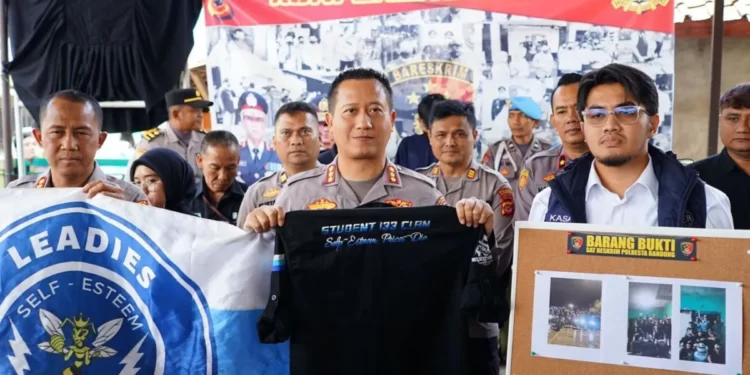 Polresta Bandung Berhasil Tangkap 9 Pelaku Pengoroyokan yang Viral di Sosmed