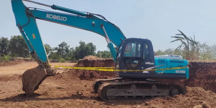 Polres Majalengka Tertibkan Kawasan Tambang Pasir Ilegal