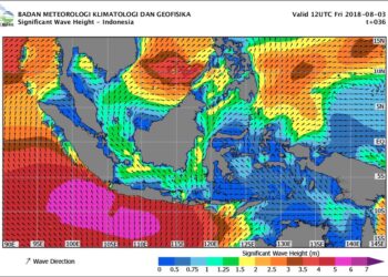 BMKG Imbau Masyarakat Waspada Potensi Gelombang Tinggi