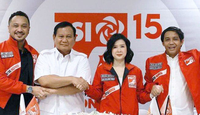 PSI dan Prabowo Jalin Silaturahmi Politik, Koalisi Indonesia Maju Makin Solid?