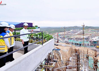 Jokowi Tinjau Pembangunan IKN, Pastikan Sesuai Jadwal