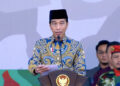 Jokowi Hadiri Apel Akbar Kokam, Tegaskan Komitmen Jaga Persatuan dan Pemilu Damai