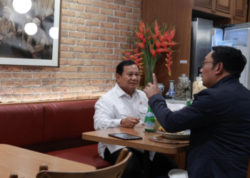 Prabowo Bagikan Momen Pertemuan dengan Ridwan Kamil di Akun Medsosnya