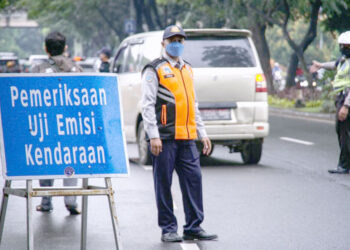 Lokasi Tilang Uji Emisi di Jakarta Berpindah-Pindah Setiap Minggu