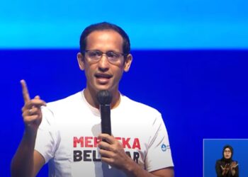 Nadiem Makarim Minta Mahasiswa Terlibat Aktivas Asah Minat Bakat, Ini Alasannya