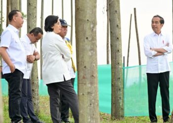 Sri Mulyani Dampingi Jokowi di IKN