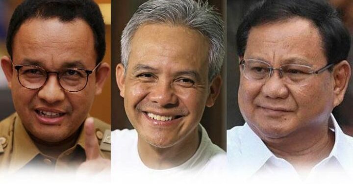 Hasil Survei dari Elektabilitas Anies-Cak Imin, Ganjar, dan Prabowo