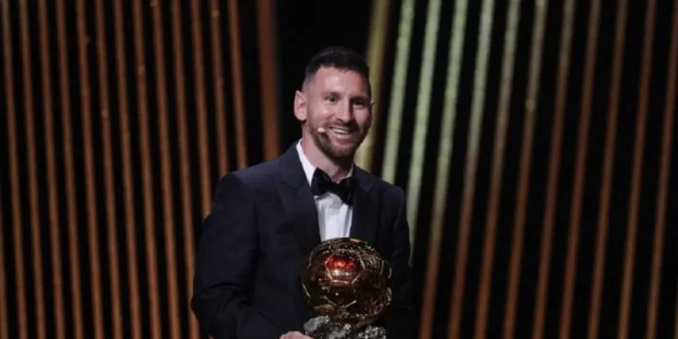 Lionel Messi Raih Penghargaan Ballon d’Or Kedelapan