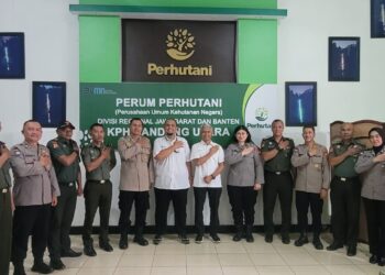 Perhutani KPH Bandung Utara terima kunjungan Binmas Polda Jabar