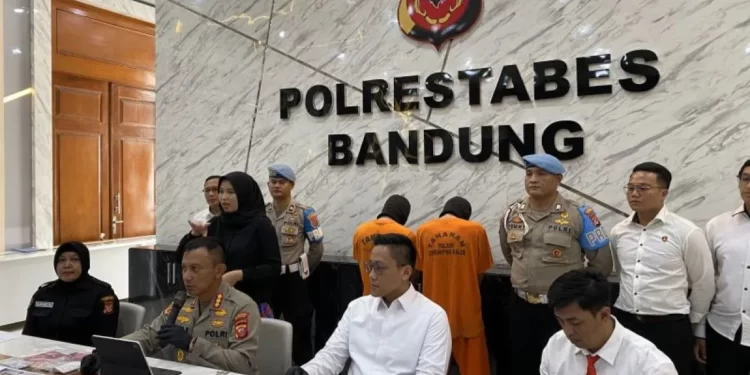 Polrestabes Bandung Bongkar Kasus Prosutitusi Anak Dibawah Umur