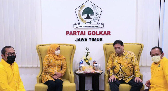 Pertemuan Airlangga dan Khofifah, Isyarat Untuk Pilpres 2024