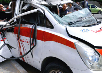 Serangan Udara Israel di Gaza Dua Ambulans Terkena Sasaran