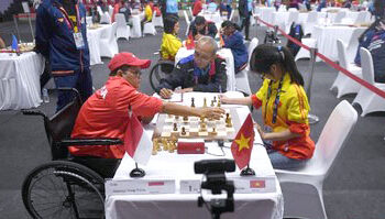 Catur Bawa Indonesia Raih 29 Emas di Asian Para Games