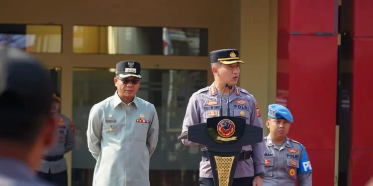 Polresta Bandung Kerahkan 590 Personel Gabungan untuk Amankan Pilkades