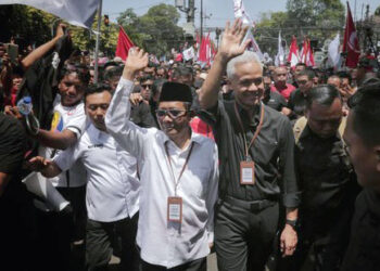 Perjalanan Unik Ganjar-Mahfud Menuju Pendaftaran Pilpres 2024