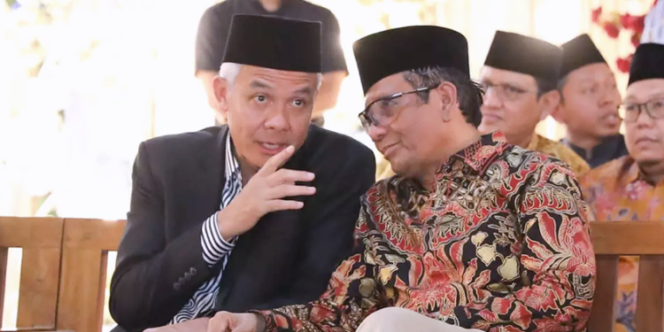Ganjar Pranowo dan Mahfud MD Hadiri Pernikahan Anak Politisi PPP