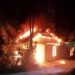 Breakingnews; Rumah Mama Appung di Luwu Utara Dilalap si Jago Merah Malam Hari