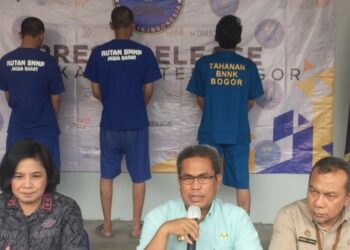 BNN Bogor ungkap Sindikat Peredaran Narkoba Jaringan Sumatera