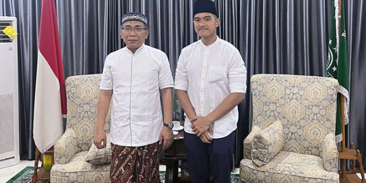 Kaesang Meminta Nasihat Politik Ketum PBNU Gus Yahya