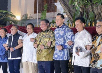 Elite Koalisi Indonesia Maju Rapat di Rumah Prabowo