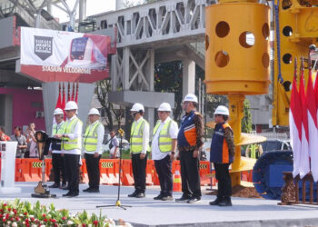 Pembangunan LRT Rute Velodrome-Manggarai Dimulai