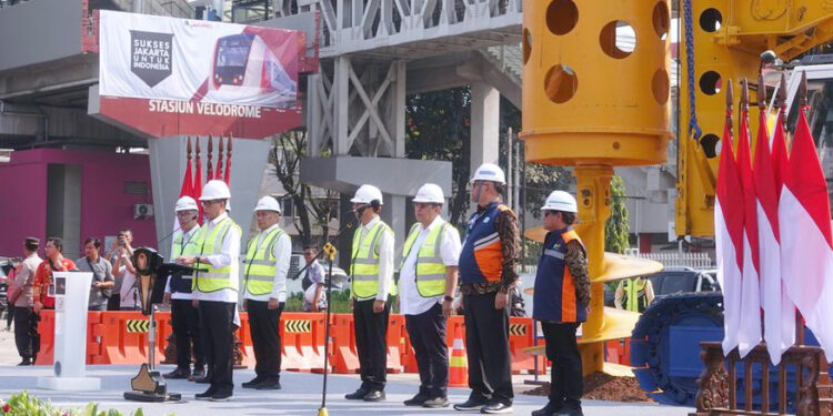 Pembangunan LRT Rute Velodrome-Manggarai Dimulai - Jenggala.id