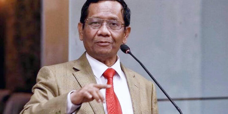 Mahfud Bantah Politisasi Hukum dalam Kasus Korupsi