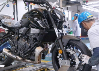 Moge MT-07 Produksi Lokal Incar Peran Patwal pada Pilpres 2024