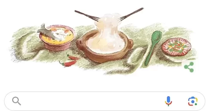 Papeda Ditampilkan di Google Doodle, Ini Nilai Kandungan Gizinya