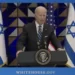 Joe Biden Bungkam saat Ditanya Terkait Tindakan Israel