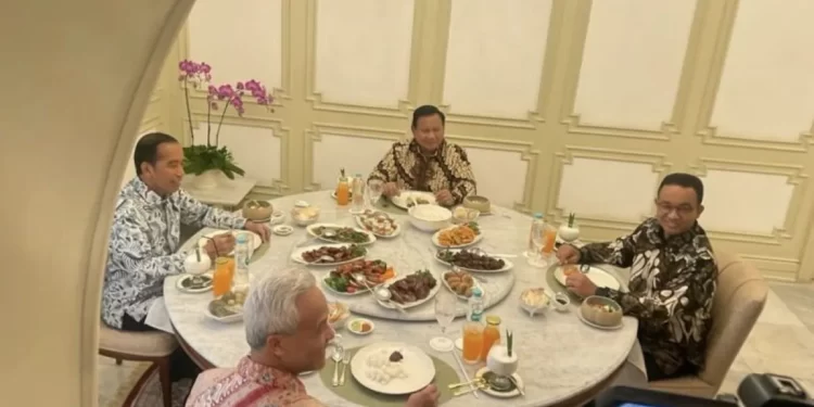 Presiden Jokowi Undang 3 Bakal Capres Makan Siang Bersama di Istana Merdeka