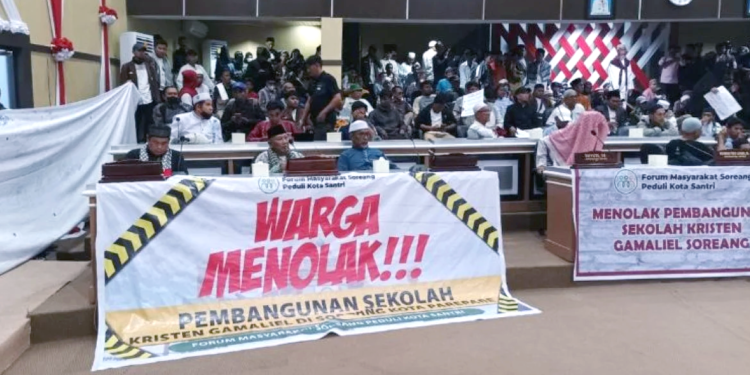 Warga Kota Parepare Sulawesi Selatan Menolak Pembangunan Sekolah Kristen
