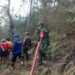 TNI Polri dan Masyarakat Desa di Pelosok, Berhasil Padamkan Kebakaran Lahan di Gunung Buso