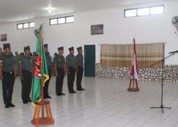 Korp Raport di Aula Pongtiku, Dandim 1414 Tana Toraja: Bentuk Prestasi Dedikasi Kerja