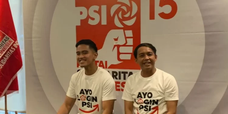 Sejak Kaesang jadi Ketum PSI, Sebanyak 13.267 Orang Bergabung ke PSI