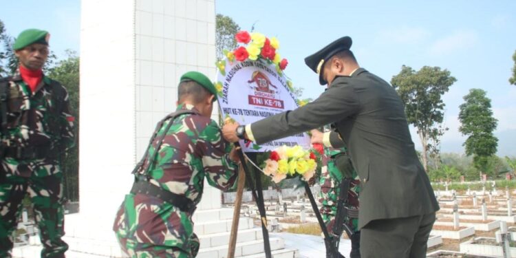 Kodim 1414 Tator Ziarah ke Taman Makam Pahlawan, Besok HUT TNI ke 78 Dandim Undang Wartawan Ada Doorprize