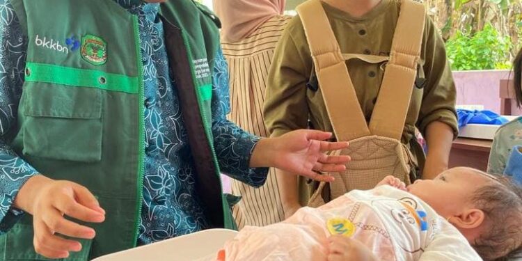 Ketua TP PKK Desa Dandang Darliana Dorong Ibu Hamil Rutin Periksakan Anak untuk Cegah Stunting
