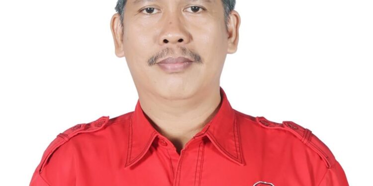 Yustinus, S.IP Caleg PDI Perjuangan Kota Makassar Door to Door, Menangkan Ganjar Presiden