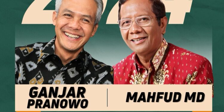 Proficiat and Bravo! Ganjar Pranowo Didampingi Mahfud MD 2024 Presiden