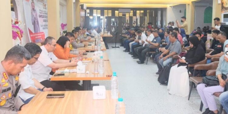 Bangun Sinergitas dengan Wartawan Tangkal Hoax, Polda Sulawesi Selatan Silaturahmi Sampaikan Ini