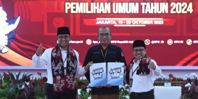 KPU: Dokumen Pendaftaran Anies-Muhaimin Lengkap
