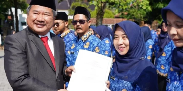 83 PPPK Garut Berstatus Honorer sudah Dilantik Bupati