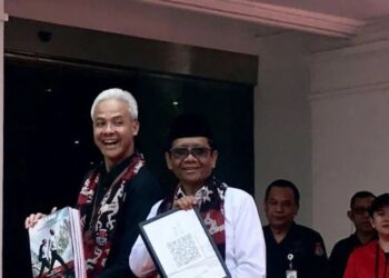 Dokumen Pendaftaran Ganjar-Mahfud untuk Pilpres 2024 Sudah Lengkap